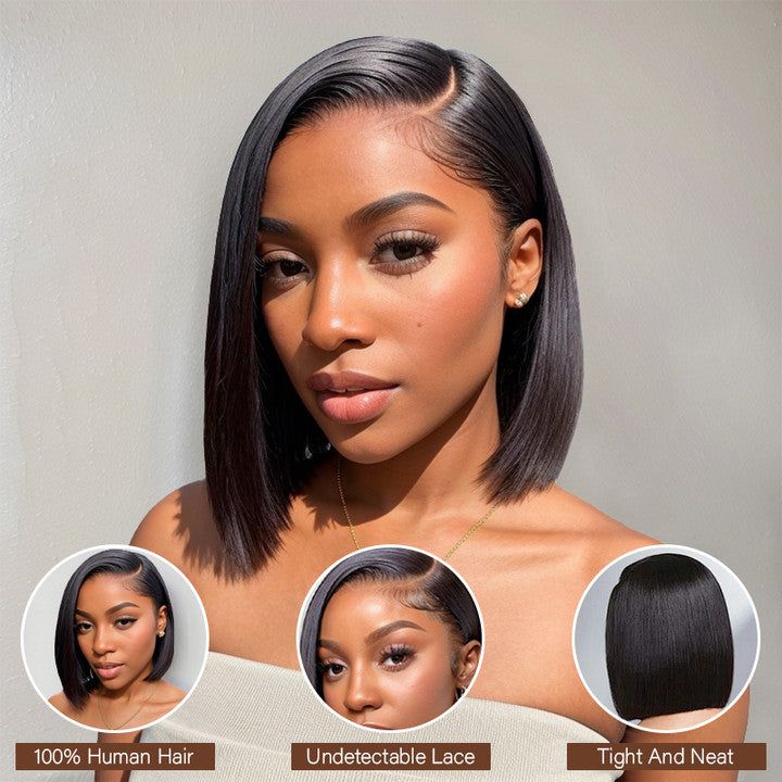 Superlove ReadytoGo 13x4 Full Frontal Straight Bob Wig - Image 2