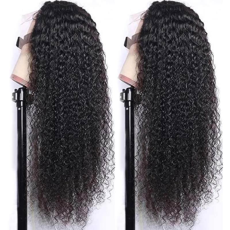 4X4 Lace Closure Wig Water Wave Human Hair Wet and Wave Peruvian Hair - Image 3