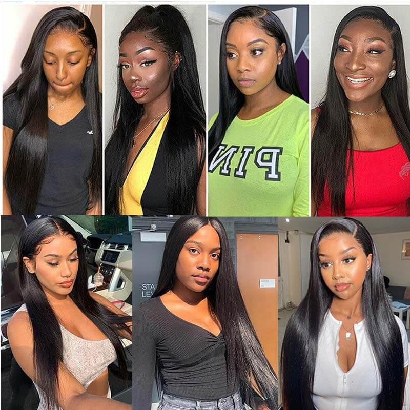 5X5 Pre Plucked Monglian Human Virgin Hair Lace Closure With Baby Hair - Image 4