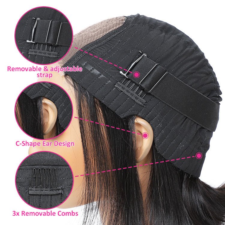 Glueless Max-cap Superlove Wear Go Pre-Cut 20 inch Curly Wig - Image 4