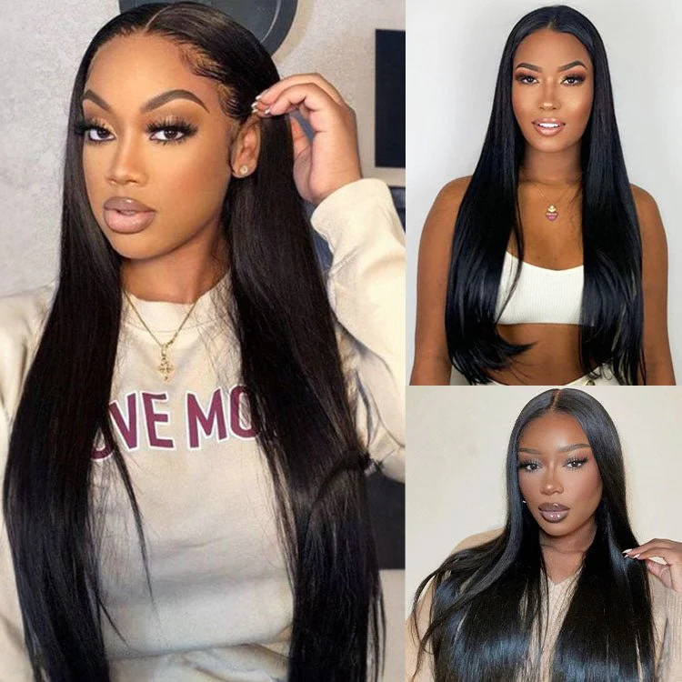 ReadytoGo 13x6 HD Transparent Lace Frontal Straight Wigs - Image 3