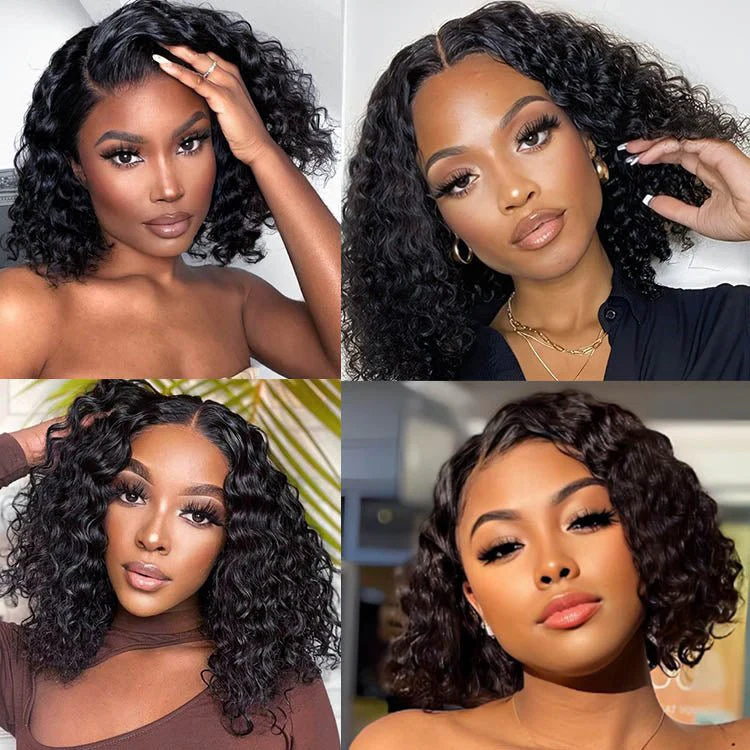 Worth Having-Superlove  Glueless Water HD lace human hair Anti-slip tape breathable Cap bob wig - Image 5